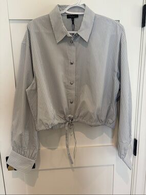 rag & bone Georgie striped poplin shirt